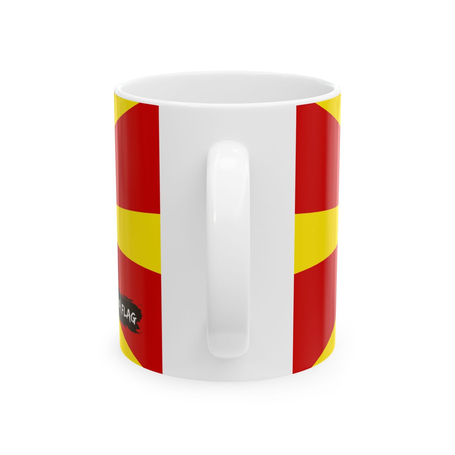 North Macedonia Flag Coffee Tea Mug 11oz 15oz | Rep Ya Flag Ceramic Mug