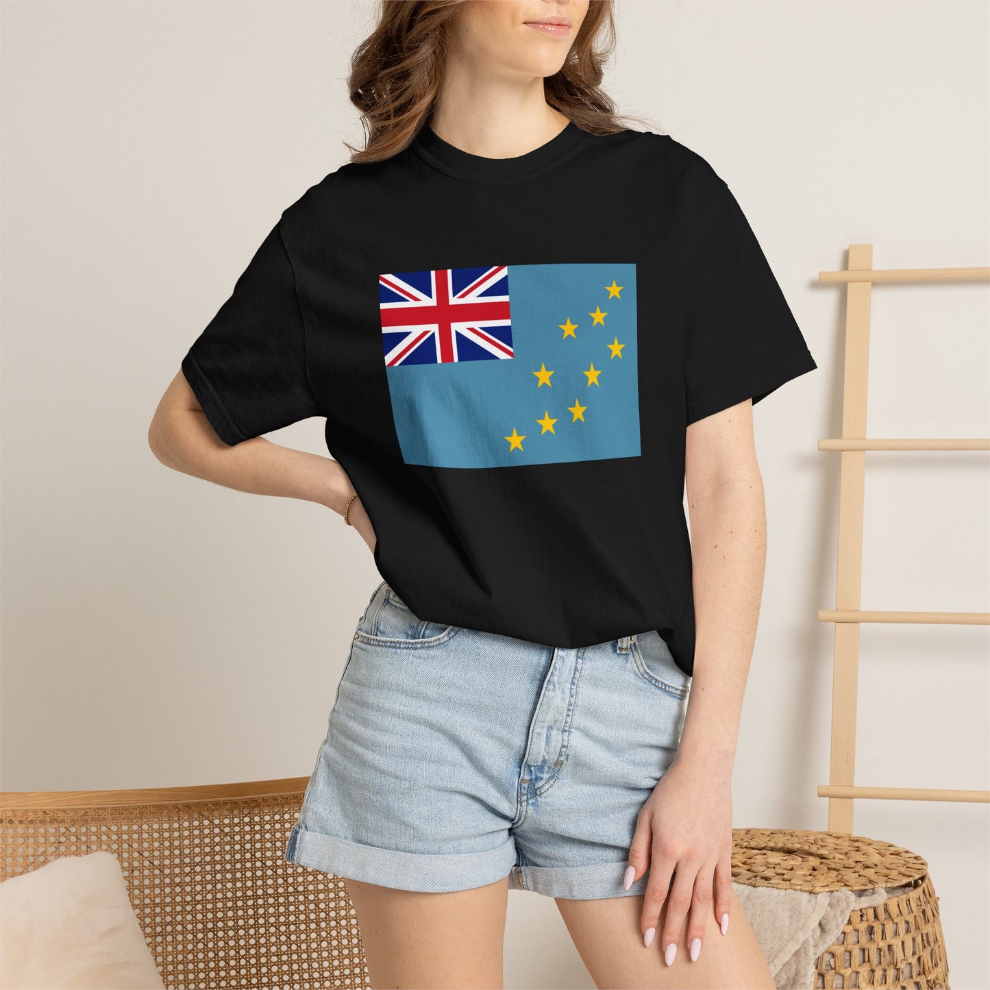Tuvalu Flag T Shirt | Tuvaluan Heritage Shirt S–4XL | Rep Ya Flag
