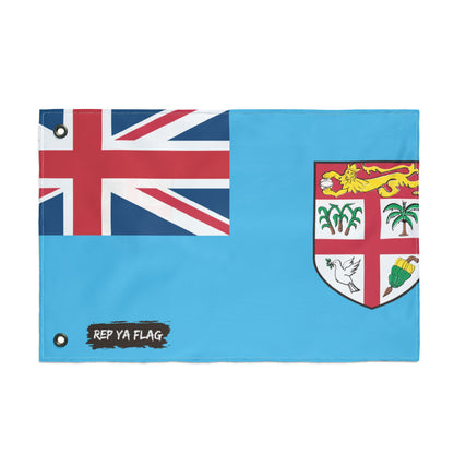 Fiji Flag Garden Banner | Double Sided Outdoor Flag | Rep Ya Flag