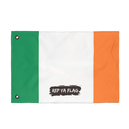 Ireland Flag Garden Banner | Double Sided Outdoor Flag | Rep Ya Flag