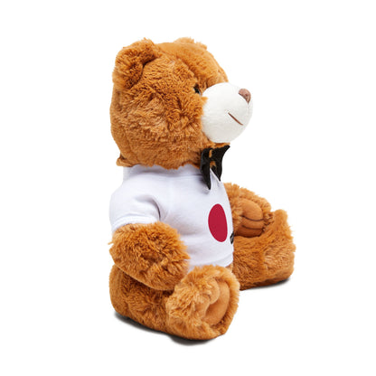 Japan Flag Teddy Bear | Japanese Heritage Plush Gift | Rep Ya Flag