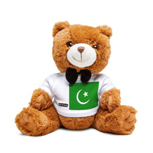 Pakistan Flag Teddy Bear | Pakistan Plush Gift | Pakistani Heritage Bear | Cultural Keepsake | Baby Gift Stuffed Animal