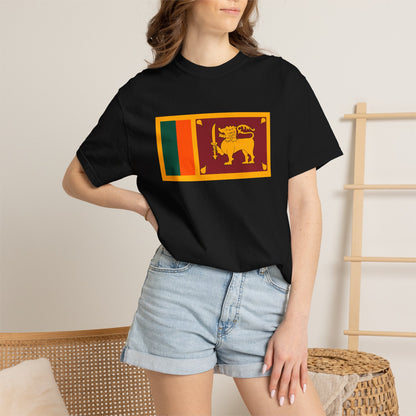 Sri Lanka Flag T Shirt | Sri Lankan Heritage Shirt S–4XL | Rep Ya Flag