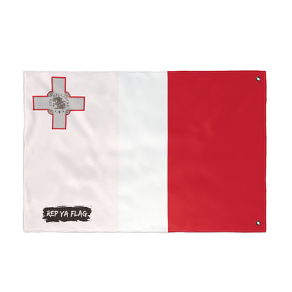 Malta Flag Garden Banner | Double Sided Outdoor Flag | Rep Ya Flag