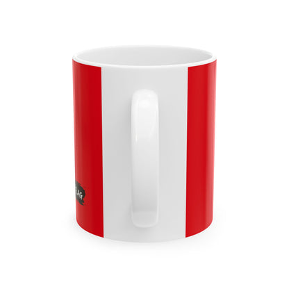Tunisia Flag Coffee Tea Mug 11oz 15oz | Rep Ya Flag Ceramic Mug