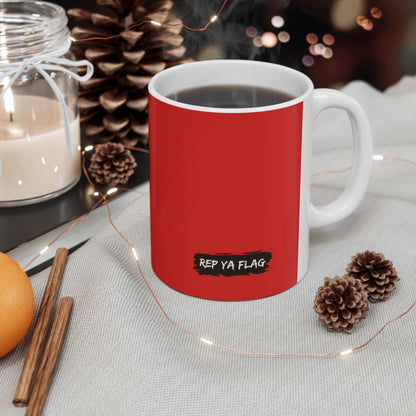 Timor-Leste Flag Coffee Tea Mug 11oz 15oz | Rep Ya Flag Ceramic Mug