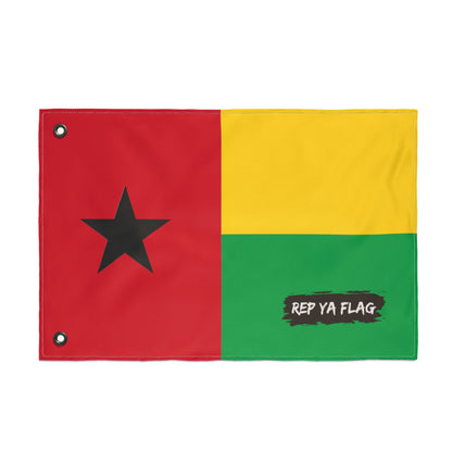Guinea-Bissau Flag Garden Banner | Double Sided Outdoor Flag | Rep Ya Flag
