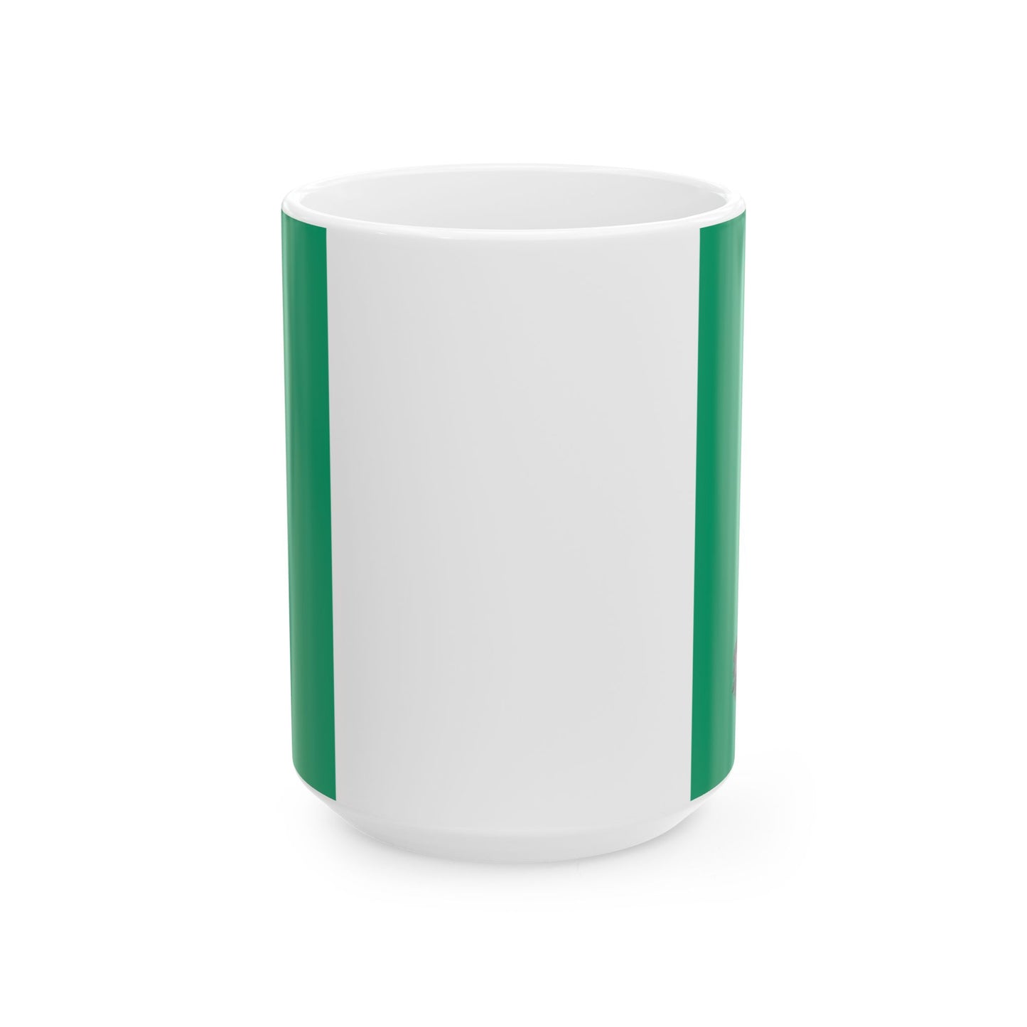 Nigeria Flag Coffee Tea Mug 11oz 15oz | Rep Ya Flag Ceramic Mug