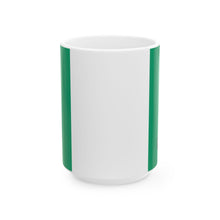 Nigeria Flag Coffee Tea Mug 11oz 15oz | Rep Ya Flag Ceramic Mug