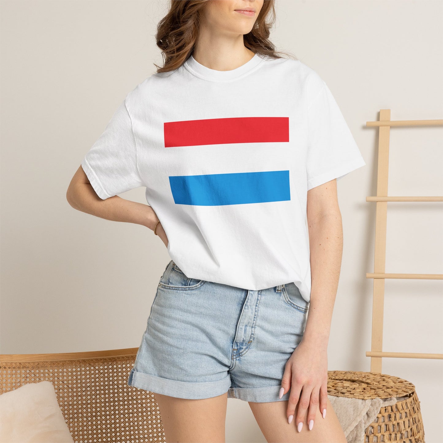 Luxembourg Flag T Shirt | Luxembourg Heritage Shirt S–4XL | Rep Ya Flag