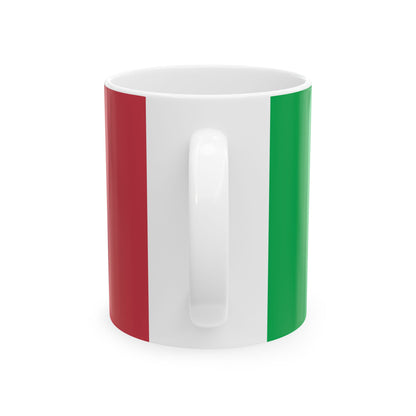 Mali Flag Coffee Tea Mug 11oz 15oz | Rep Ya Flag Ceramic Mug