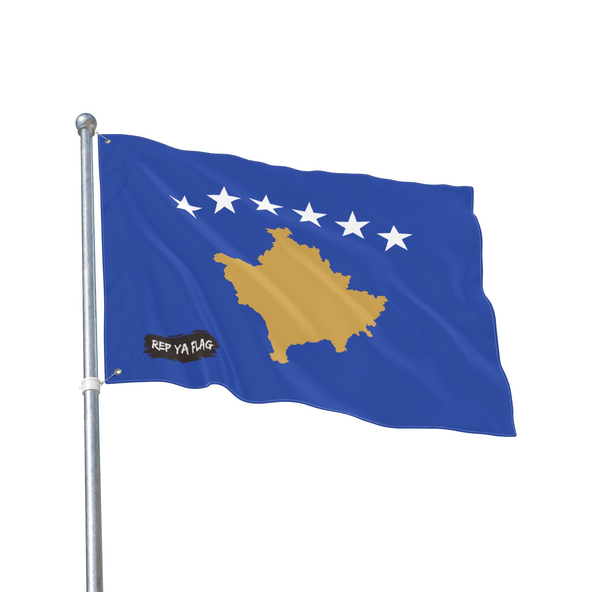 Kosovo Flag Garden Banner | Double Sided Outdoor Flag | Rep Ya Flag