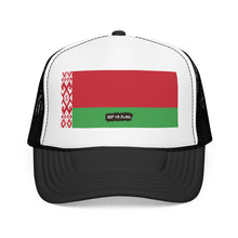 Belarus Flag Foam Trucker Hat | Belarusian Pride Snapback Cap | Rep Ya Flag