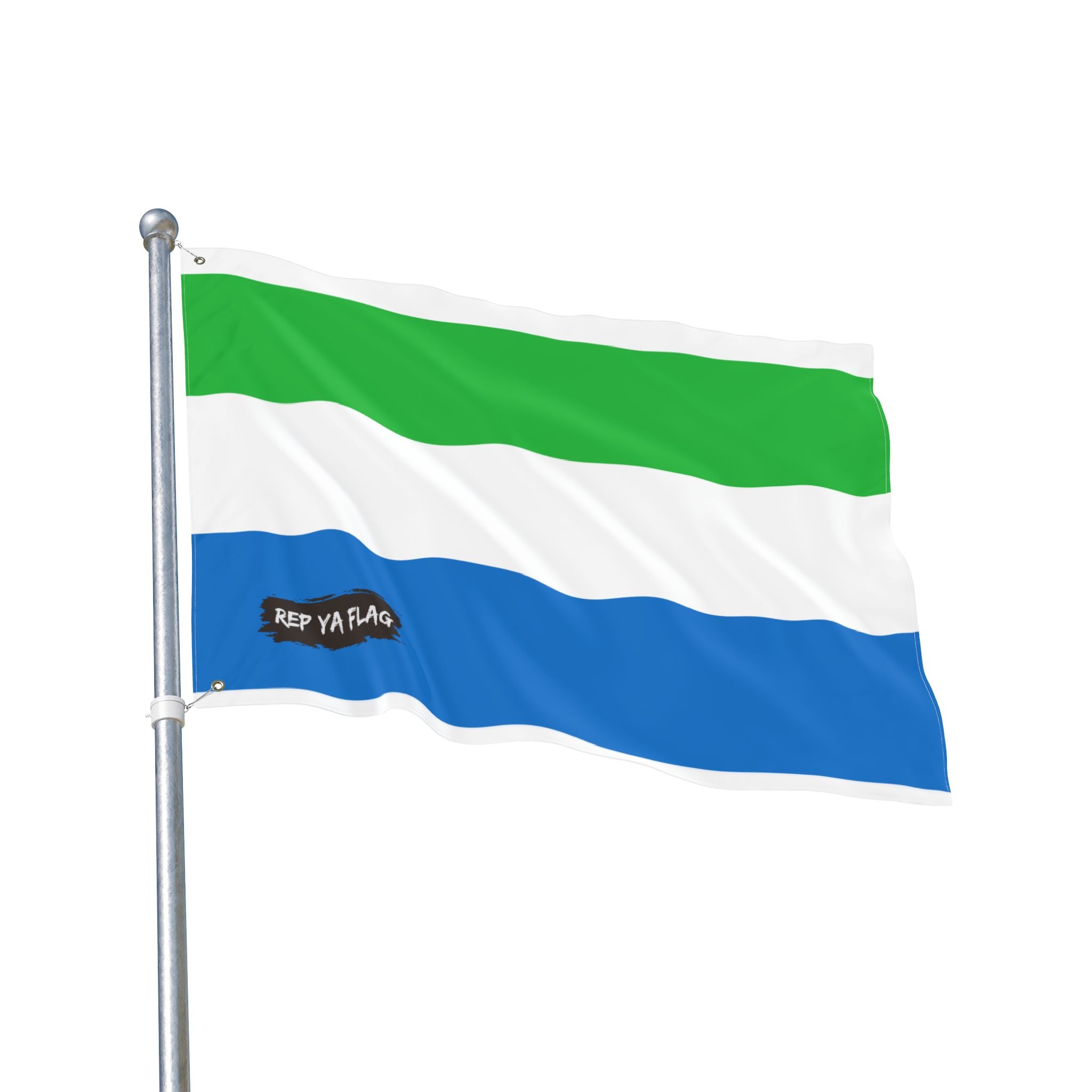 Sierra Leone Flag Garden Banner | Double-Sided Outdoor Flag | Rep Ya Flag