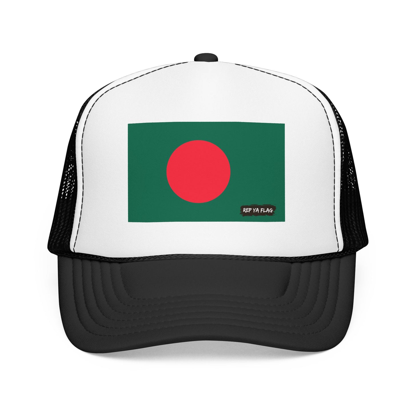 Bangladesh Flag Foam Trucker Hat | Bangladeshi Pride Snapback Cap | Rep Ya Flag