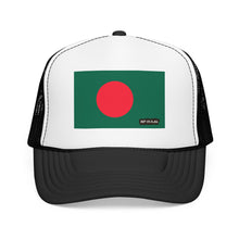 Bangladesh Flag Foam Trucker Hat | Bangladeshi Pride Snapback Cap | Rep Ya Flag