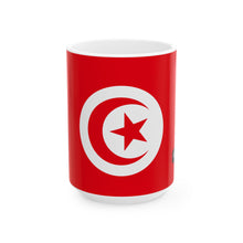 Tunisia Flag Coffee Tea Mug 11oz 15oz | Rep Ya Flag Ceramic Mug
