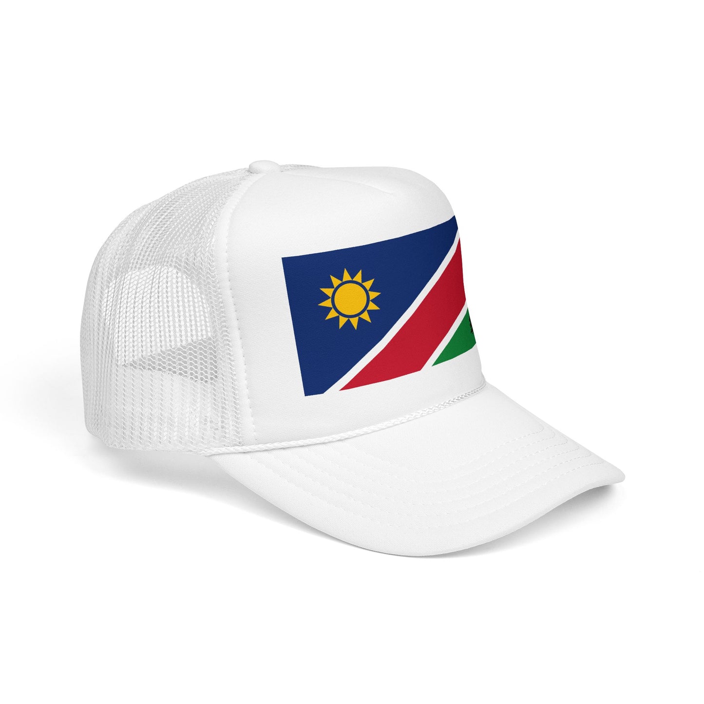 Namibia Flag Foam Trucker Hat | Namibian Pride Snapback Cap | Rep Ya Flag