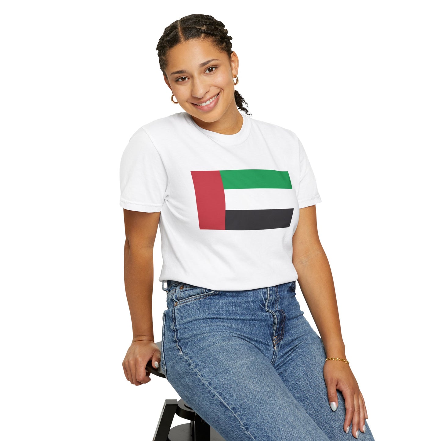 UAE Flag Shirt | United Arab Emirates Tshirt | UAE Pride Tee | Rep Ya Flag Shirt | Heritage Gift | Unisex S-4XL