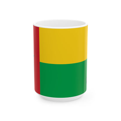 Guinea-Bissau Flag Coffee Tea Mug 11oz 15oz | Rep Ya Flag Ceramic Mug
