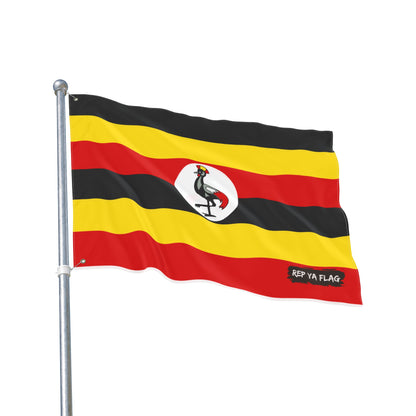 Uganda Flag Double Sided Flag, Outdoor Garden Banner | Country Flag