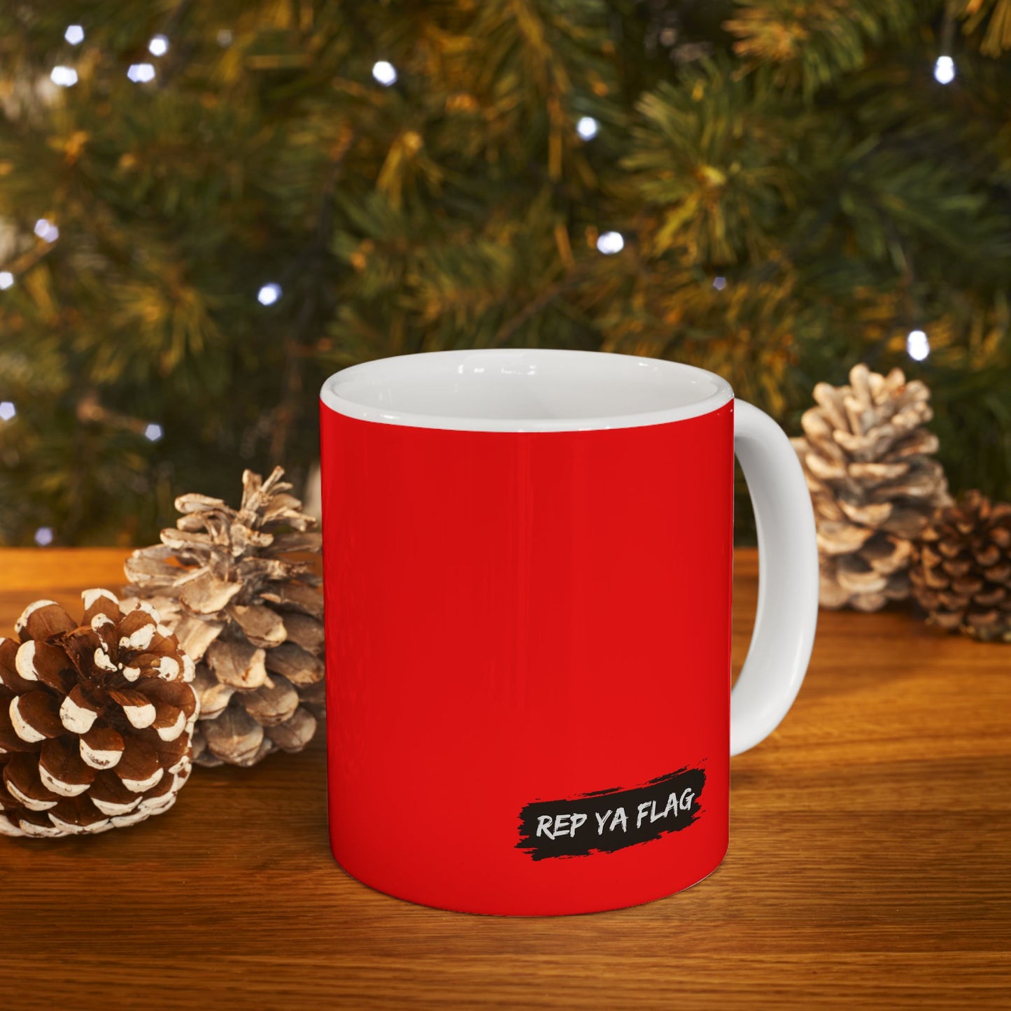 Taiwan Flag Coffee Tea Mug 11oz 15oz | Rep Ya Flag Ceramic Mug