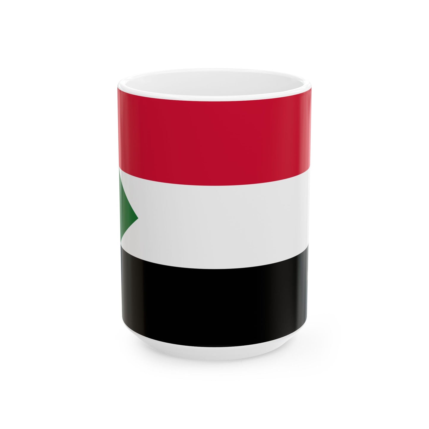 Sudan Flag Coffee Tea Mug 11oz 15oz | Rep Ya Flag Ceramic Mug