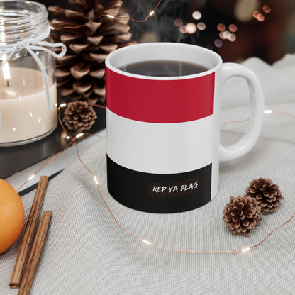 Sudan Flag Coffee Tea Mug 11oz 15oz | Rep Ya Flag Ceramic Mug
