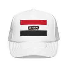 Yemen Flag Foam Trucker Hat | Rep Ya Flag design