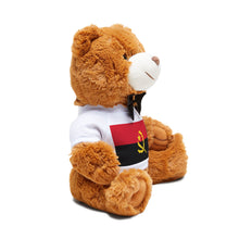 Angola Flag Teddy Bear | Angolan Heritage Plush Gift | Rep Ya Flag
