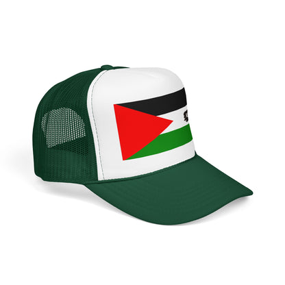 Palestine Flag Foam Trucker Hat | Palestinian Pride Snapback Cap | Rep Ya Flag