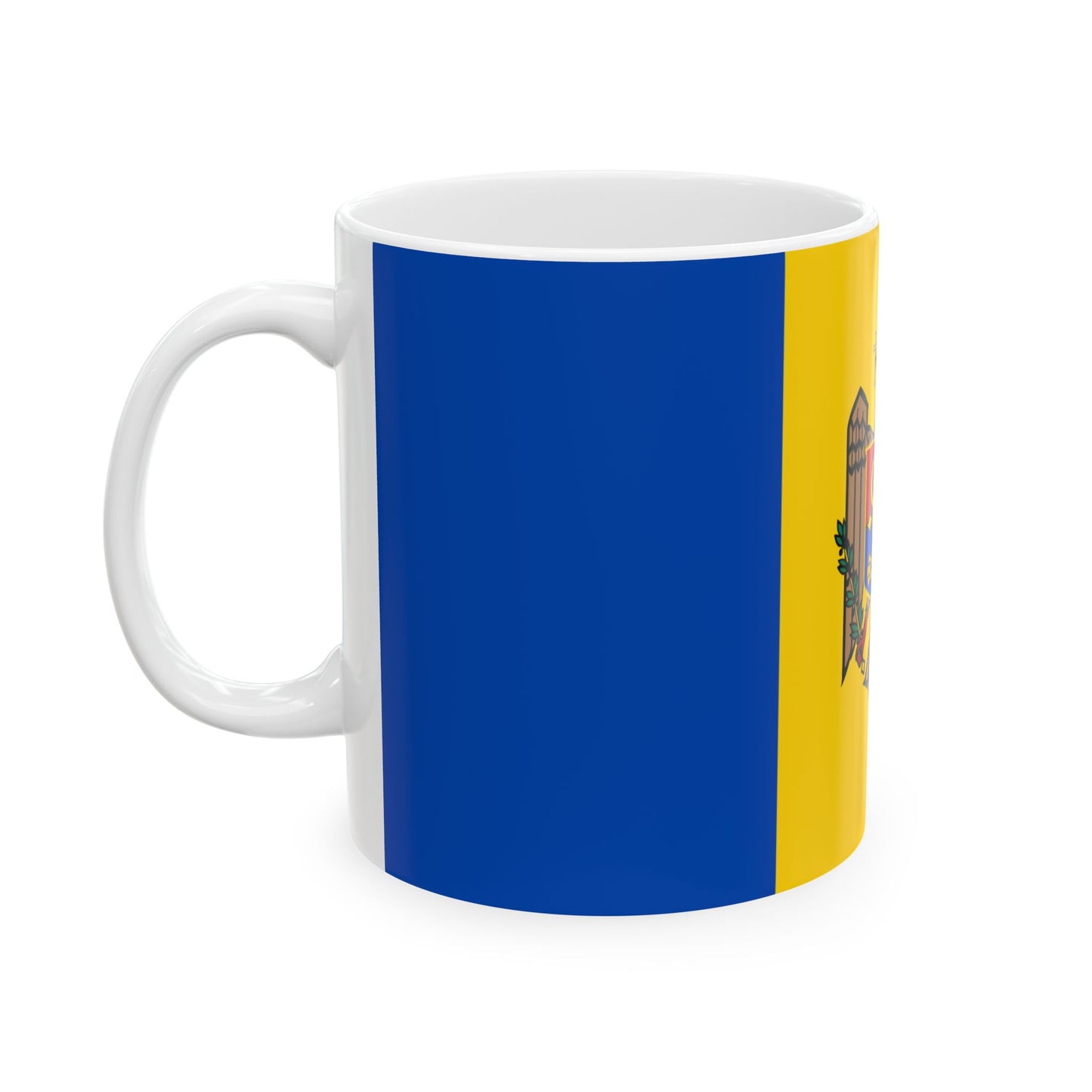 Moldova Flag Coffee Tea Mug 11oz 15oz | Rep Ya Flag Ceramic Mug