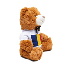 Chad Flag Teddy Bear | Chadian Heritage Plush Gift | Rep Ya Flag
