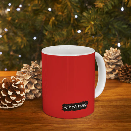 Timor-Leste Flag Coffee Tea Mug 11oz 15oz | Rep Ya Flag Ceramic Mug