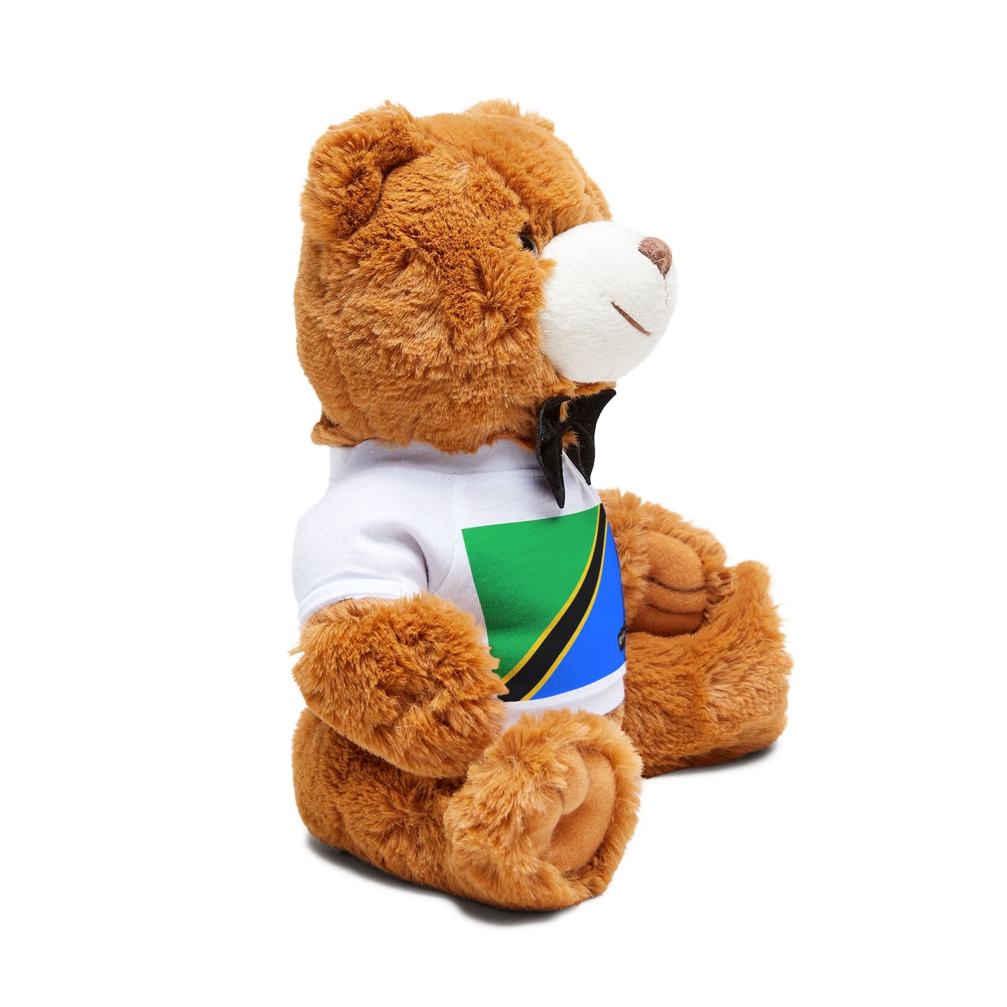 Tanzania Teddy Bear | Tanzania Flag Plush | Tanzanian Gift | Cultural Stuffed Animal | Heritage Keepsake Bear