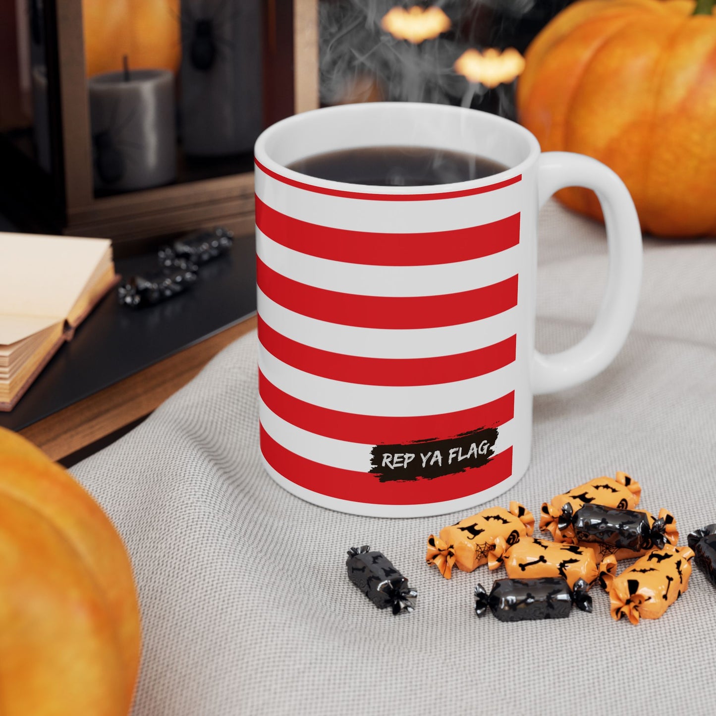 United States of America Flag Coffee Tea Mug 11oz 15oz | Rep Ya Flag Ceramic Mug