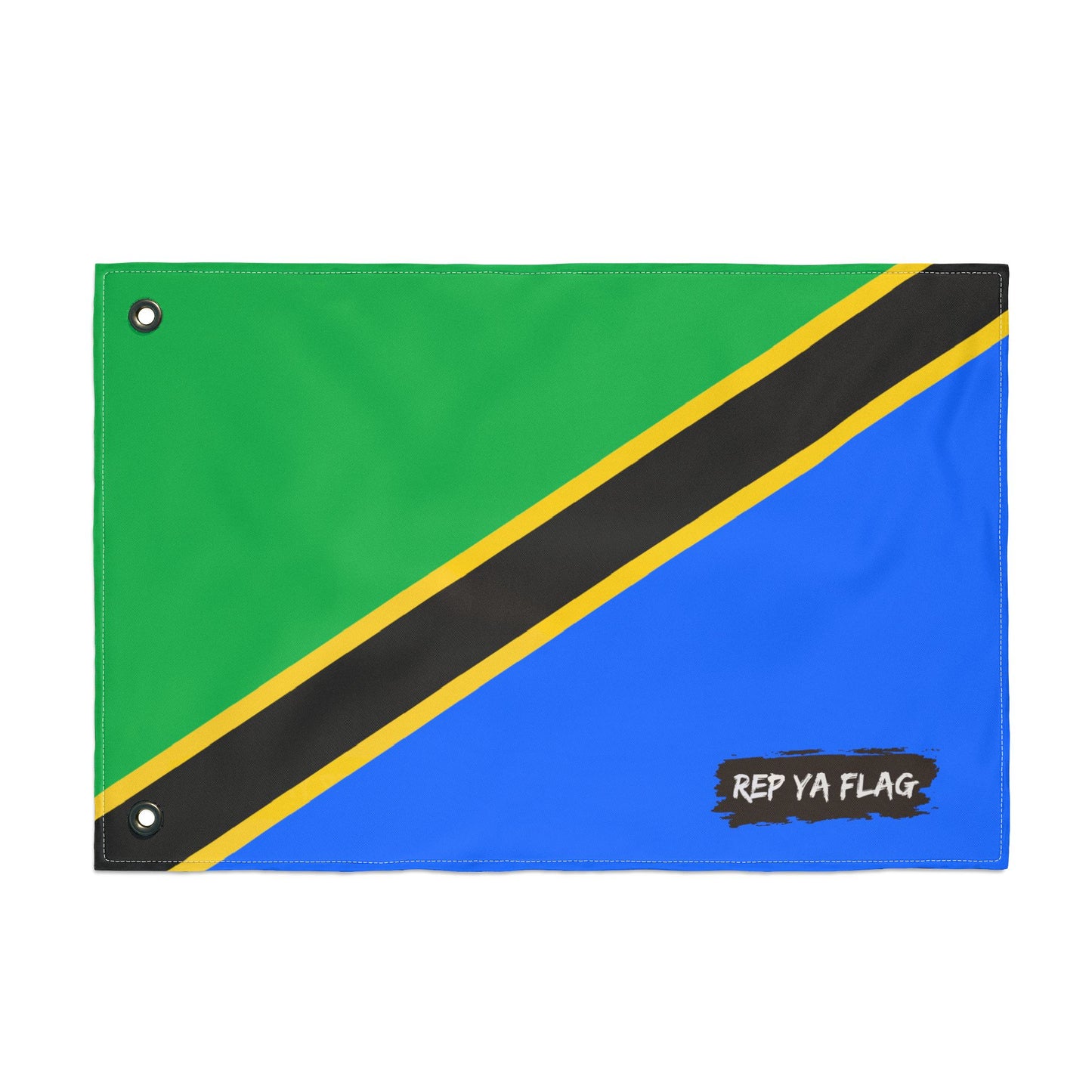 Tanzania Flag Garden Banner | Double-Sided Outdoor Flag | Rep Ya Flag