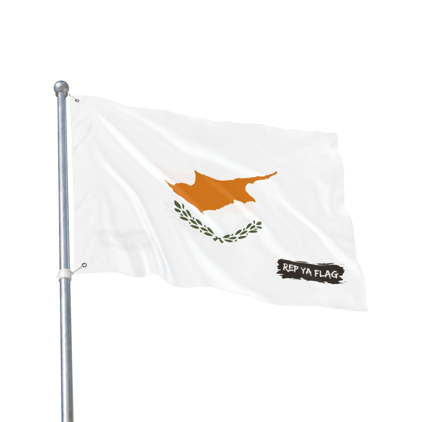 Cyprus Flag Garden Banner | Double Sided Outdoor Flag | Rep Ya Flag