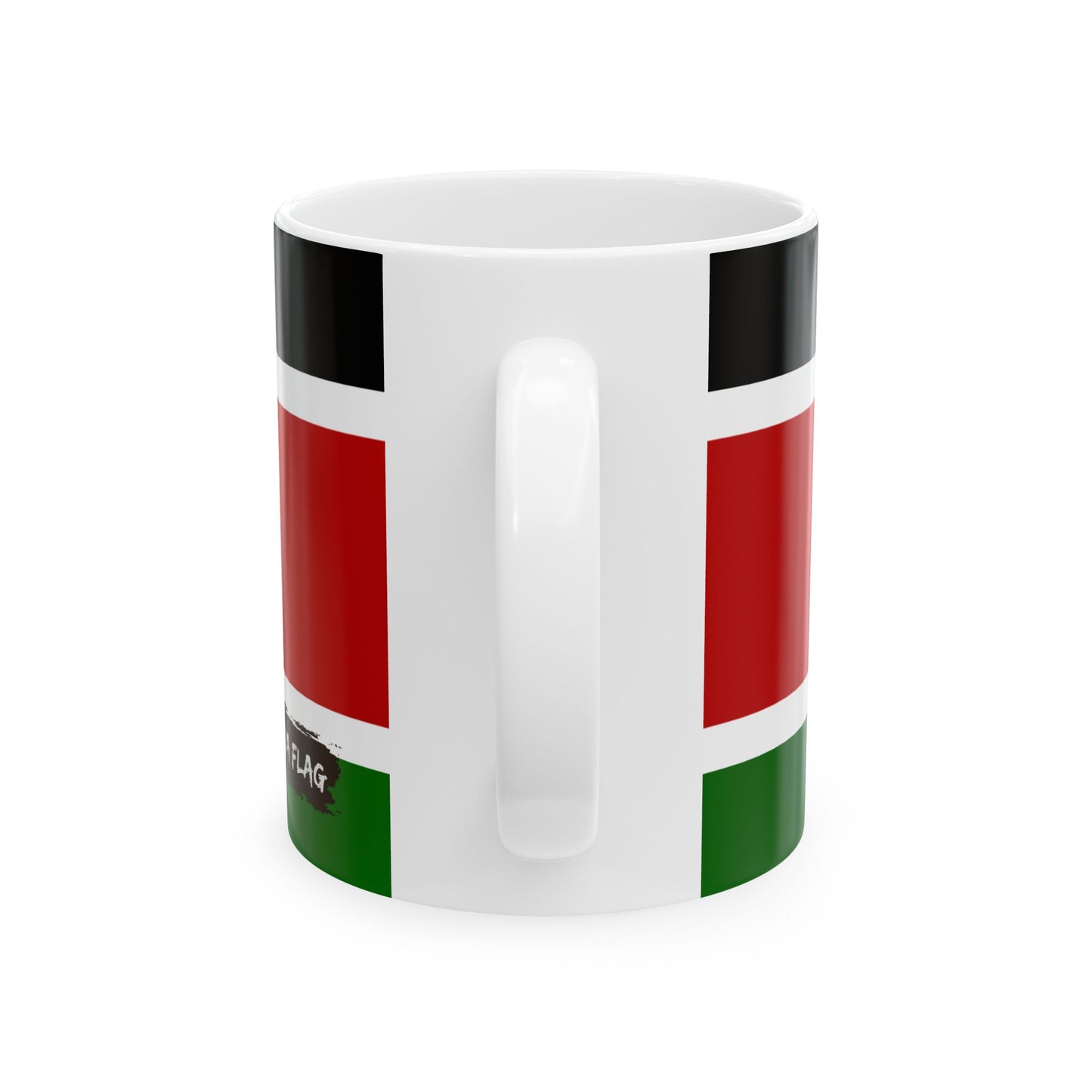 Kenya Flag Coffee Tea Mug 11oz 15oz | Rep Ya Flag Ceramic Mug