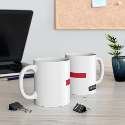 England Flag Coffee Tea Mug 11oz 15oz | Rep Ya Flag Ceramic Mug