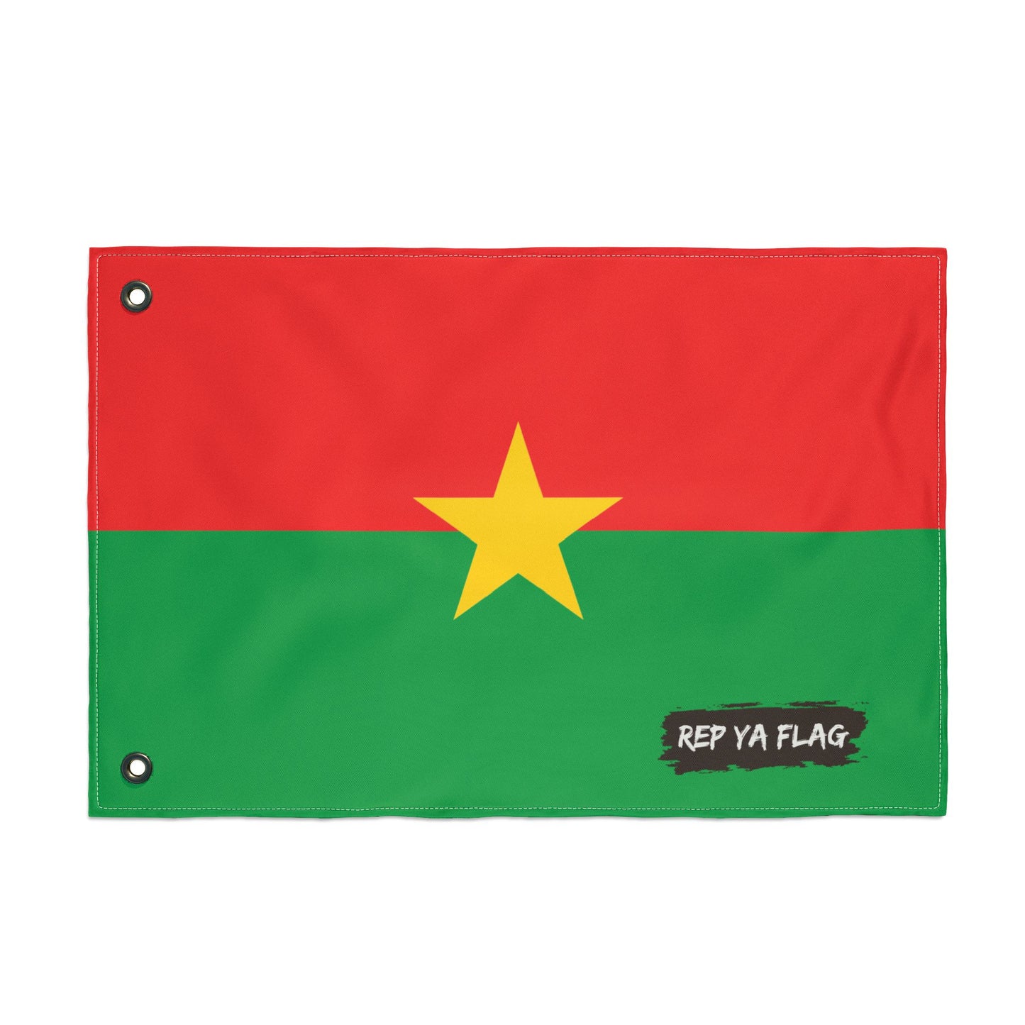 Burkina Faso Flag Garden Banner | Double Sided Outdoor Flag | Rep Ya Flag