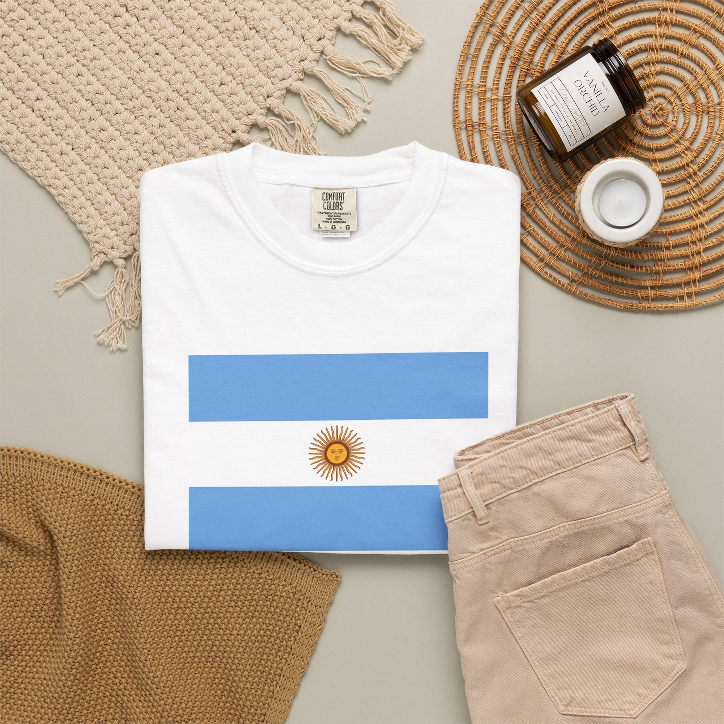 Argentina Flag T Shirt | Argentine Heritage Shirt S-4XL | Rep Ya Flag