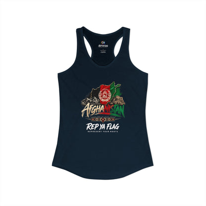 Afghanistan Women’s Racerback Tank – Lightweight Pride