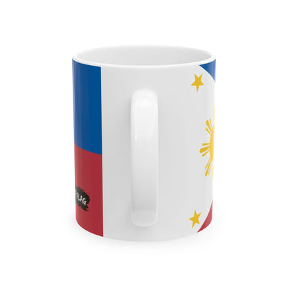 Philippines Flag Coffee Tea Mug 11oz 15oz | Rep Ya Flag Ceramic Mug