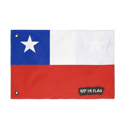 Chile Flag Garden Banner | Double Sided Outdoor Flag | Rep Ya Flag