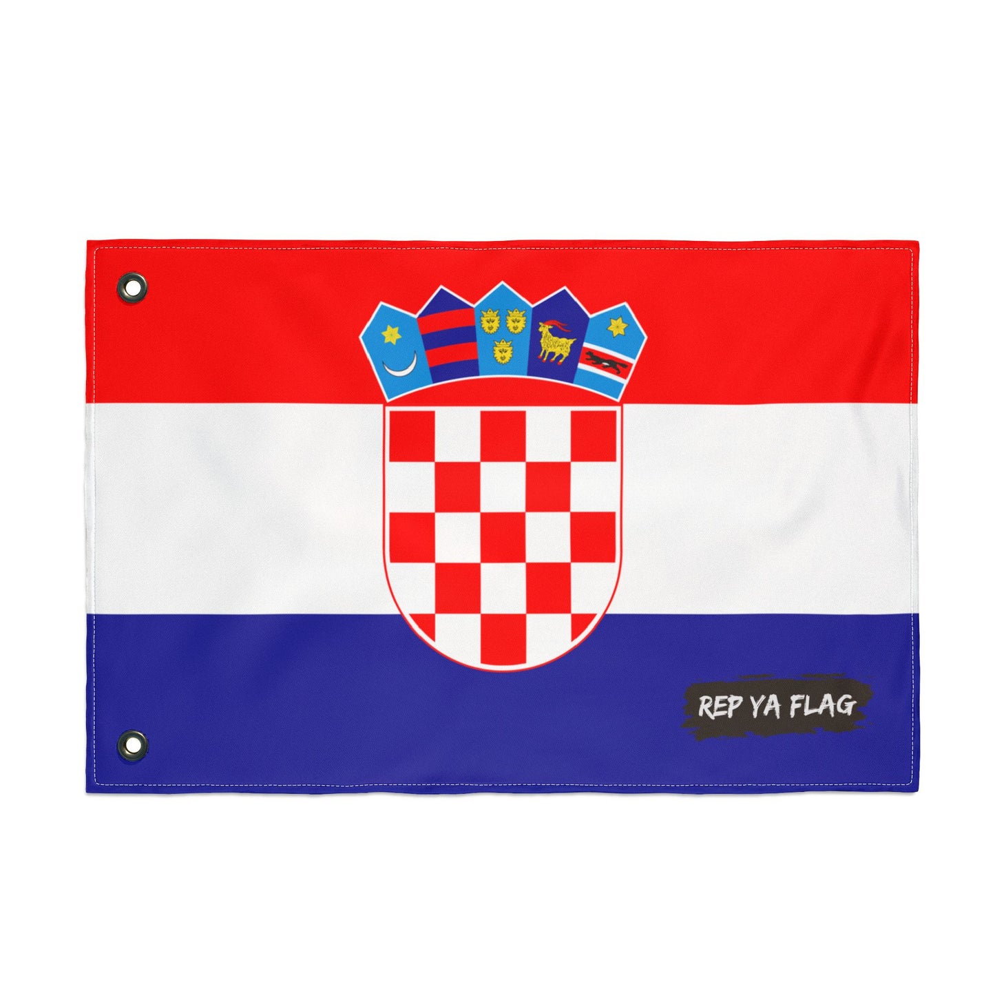 Croatia Flag Garden Banner | Double Sided Outdoor Flag | Rep Ya Flag