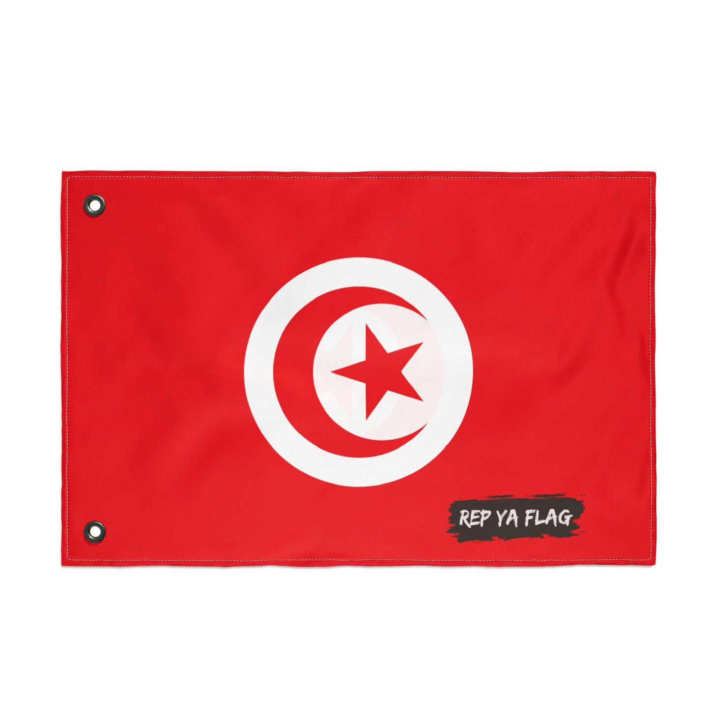 Tunisia Flag Garden Banner | Double-Sided Outdoor Flag | Rep Ya Flag