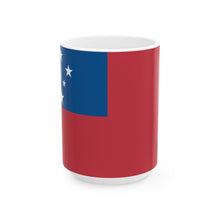 Samoa Flag Coffee Mug 11oz & 15oz | Samoan Heritage Ceramic Mug | Rep Ya Flag