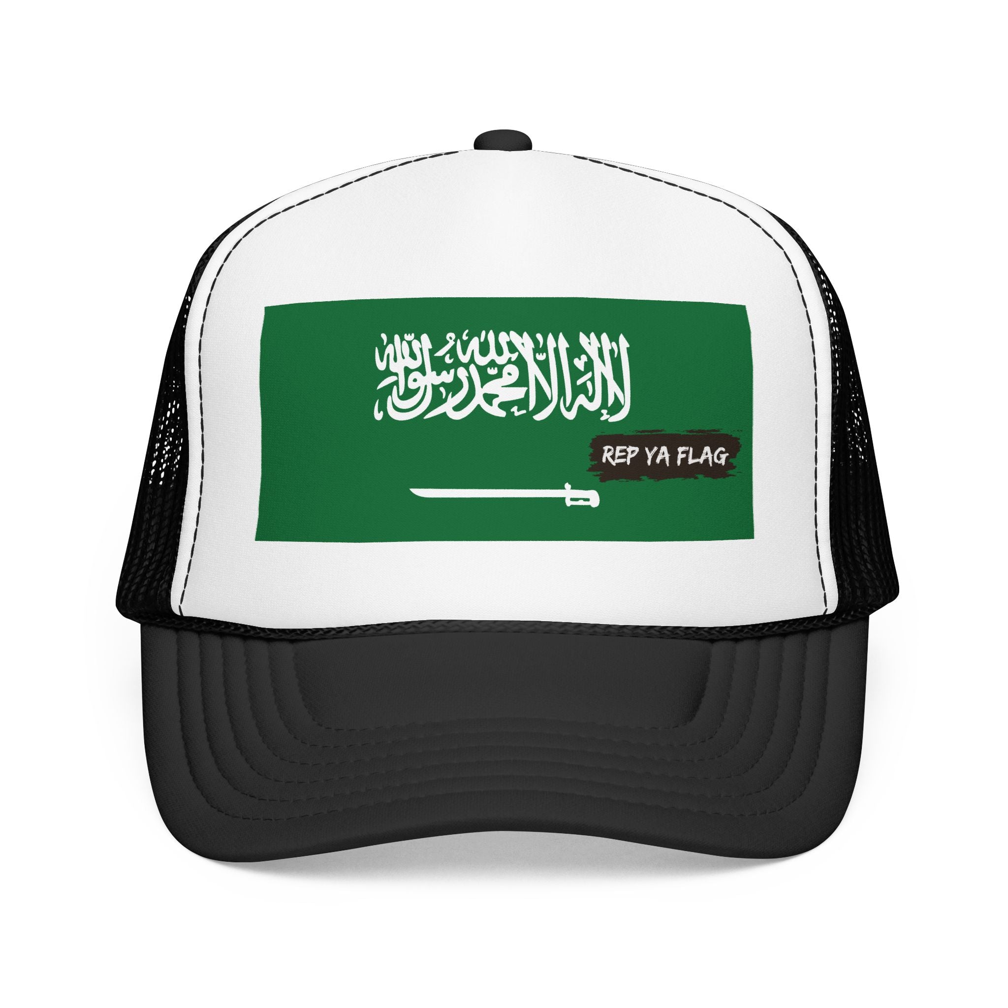 Saudi ArabiaFlag Foam Trucker Hat | São Toméan Pride Snapback Cap | Rep Ya Flag
