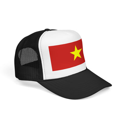 Vietnam Flag Foam Trucker Hat | Rep Ya Flag design